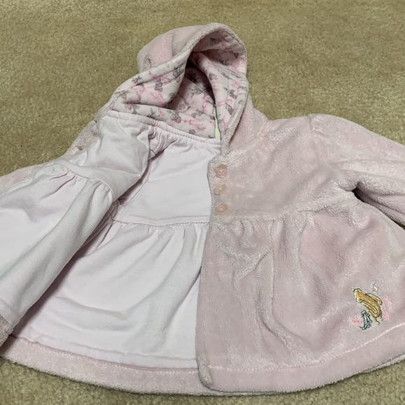 Warm Plush Hooded Classic Pooh Baby Jacket - Picture 7 of 10
